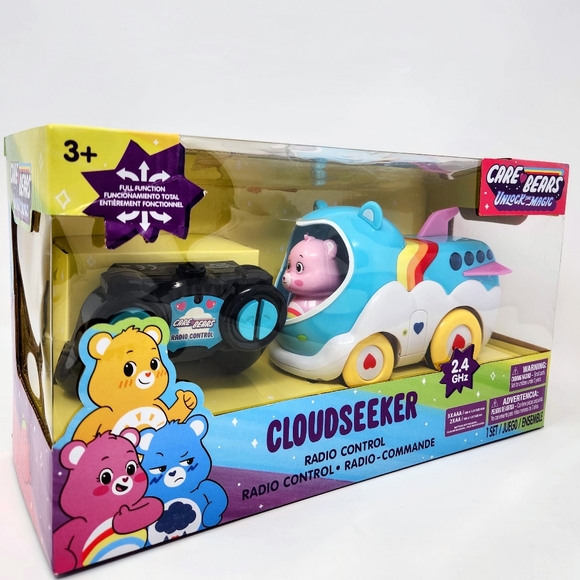 Care Bear RC Cloudseeker Toy Radio Control Vehicle, Cheer Bear - Picture 3 of 7